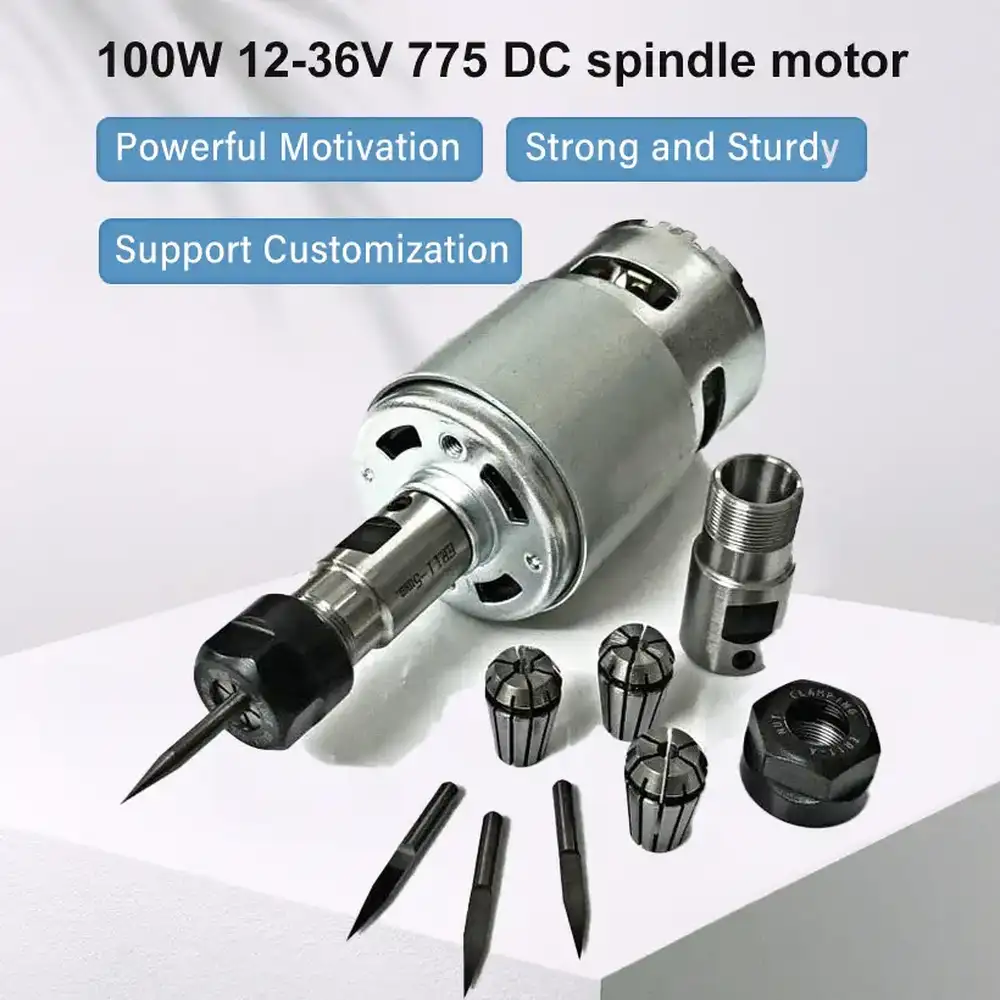 100W 12-36V 775 DC spindle motor